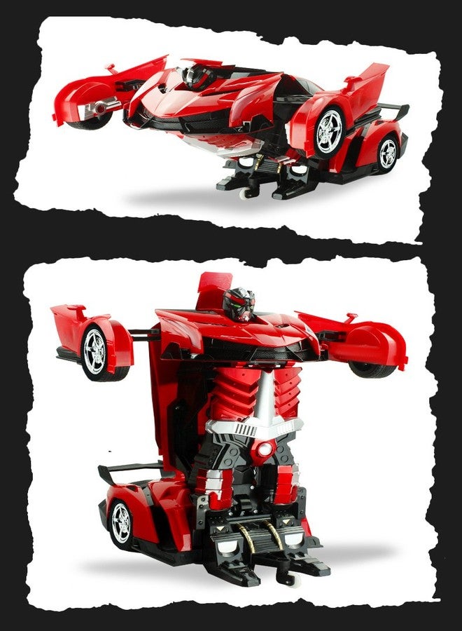 VGRASSP 2 in 1 Remote Control Model Car Converting Robot Toy for Kids - Color and Design as per Stock - Image 4